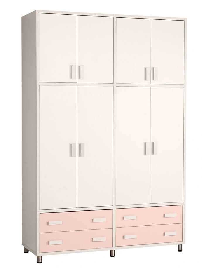 ארון ילדים אריאל 4 דלתות | צבע שמנת